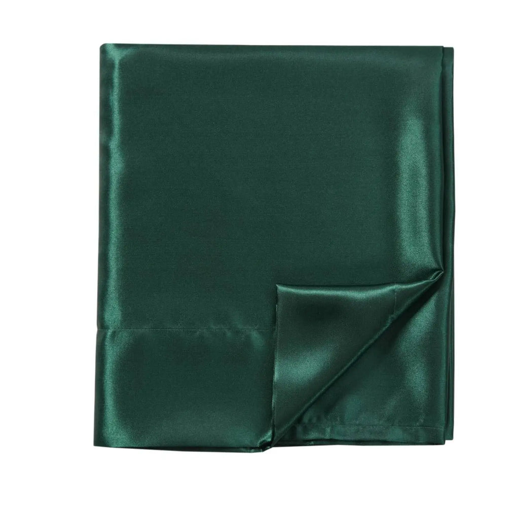 Luxury Satin Cal King Bedding Set 4 Pcs Solid Color Premium Sheet Collection Home Use Grade A Woven Fabric