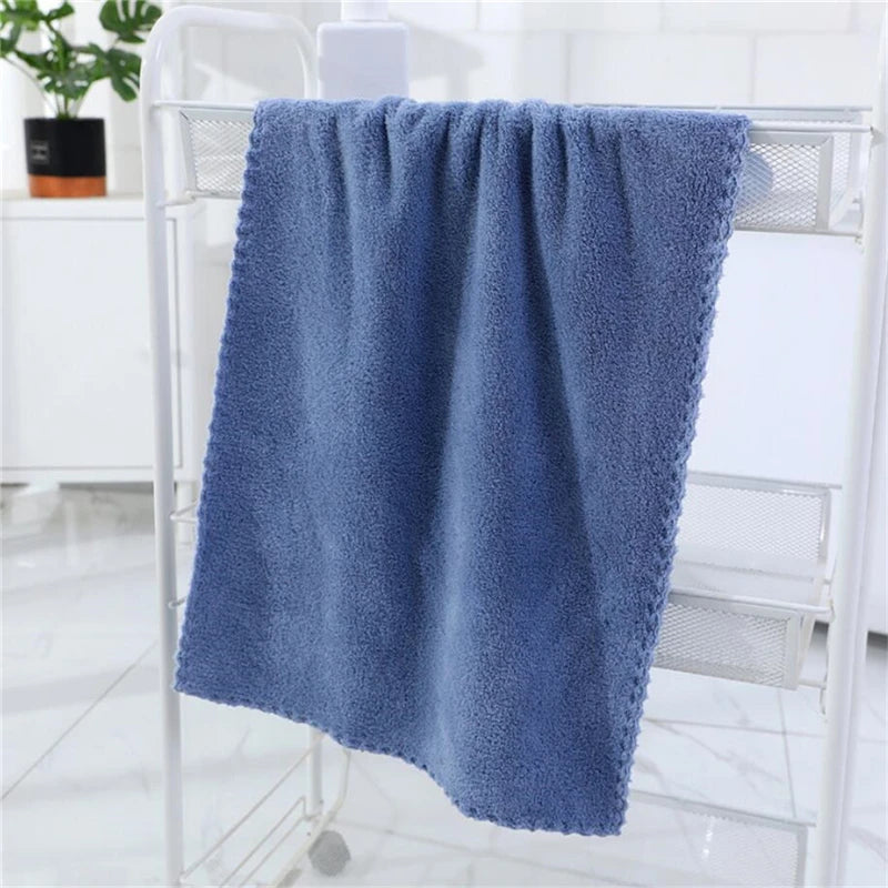 Towel Bathroom Men Women Soft Terry Gift For Adults Super Absorbent Cloth For Home  Solid ColorSkin Friendly Towel