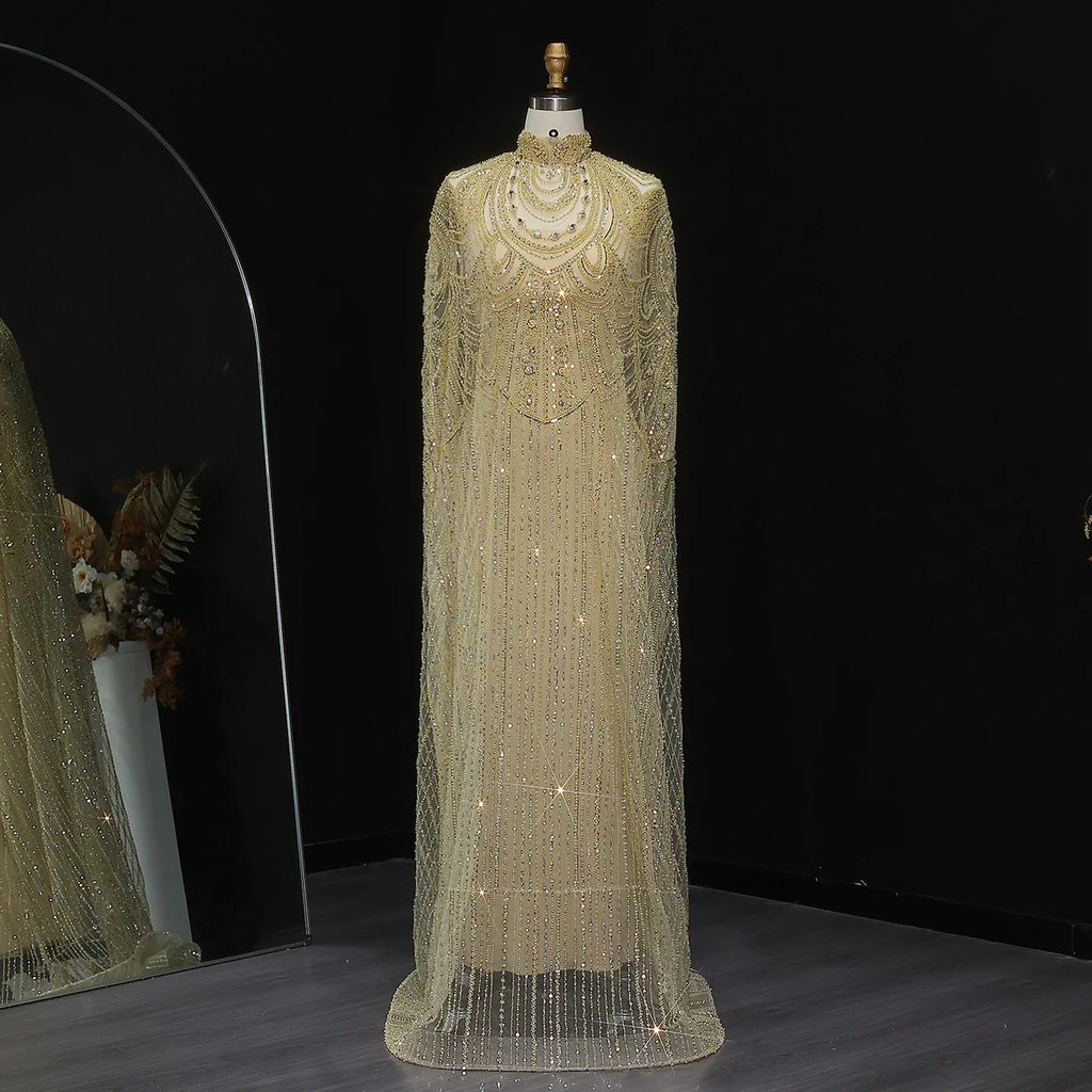 Customized Evening Dresses Luxury sexy Prom Dress Caftan Nude Wedding Formal Elegant Exquisite High Quality Party Gown for Women