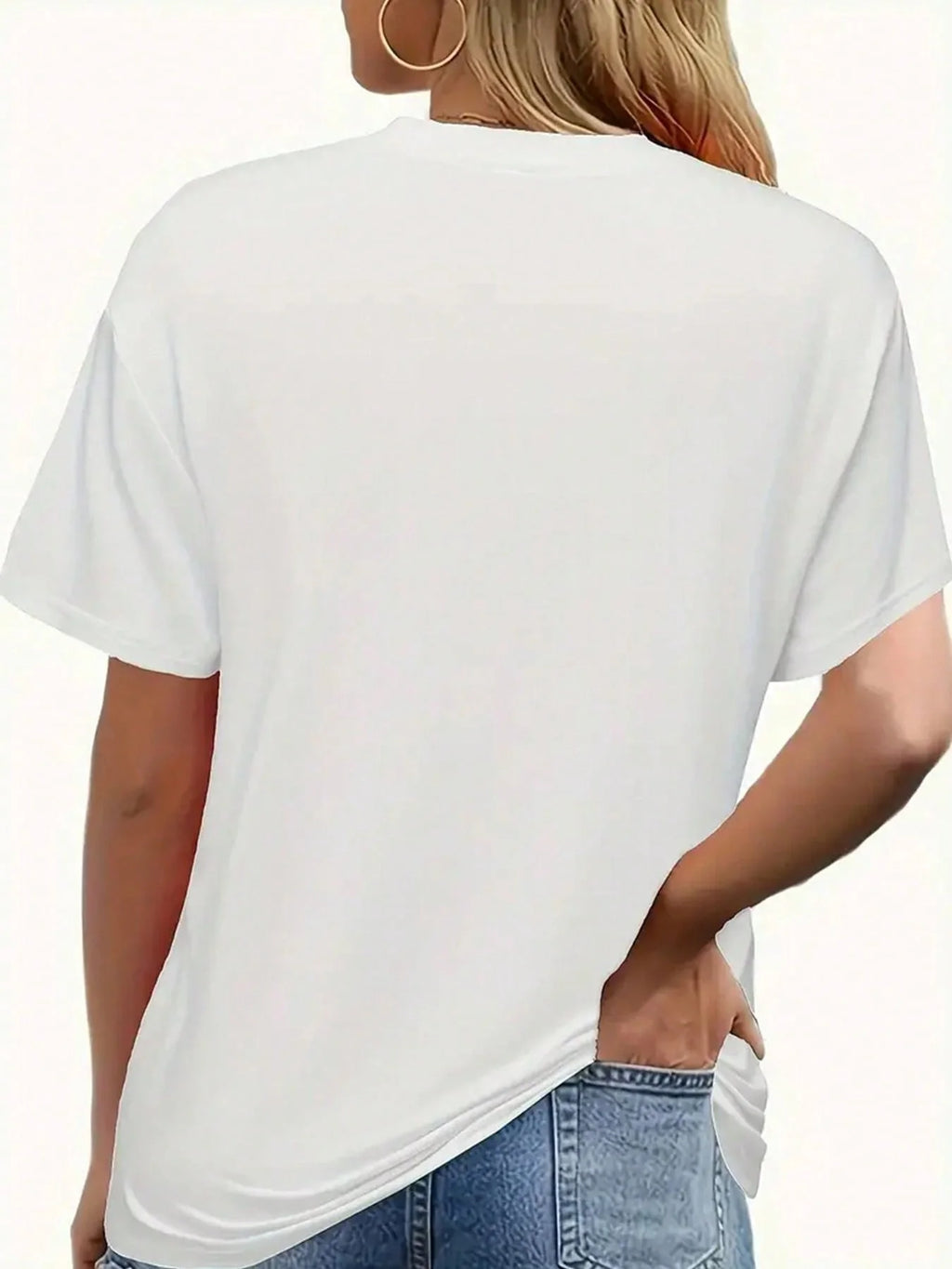 Valentine's Day Theme Printed Women's Casual Fashionable Comfortable Soft Daily Round Neck Short Sleeve Summer Casual Clothing