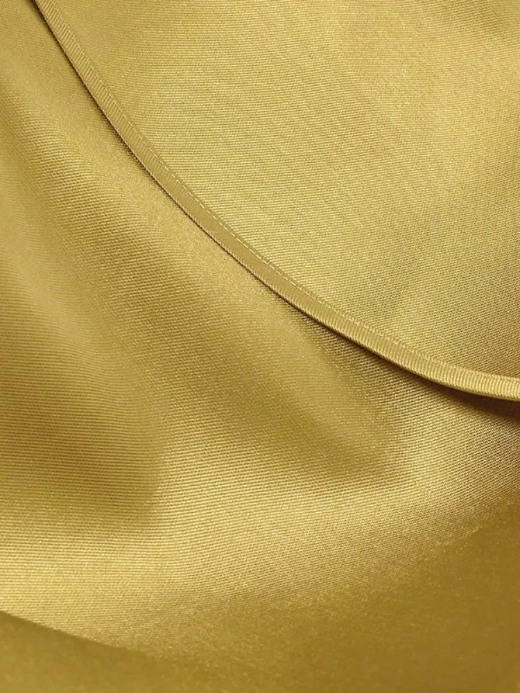 Missuoo 2025 New Women's Evening Dress Jumpsuit Round Neck Sleeveless A-line Wide Leg Pants Suit Solid Layered Falbala Jump Suit