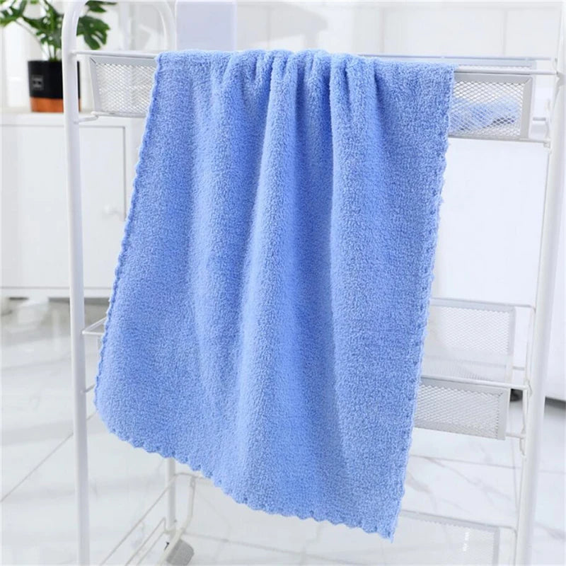 Towel Bathroom Men Women Soft Terry Gift For Adults Super Absorbent Cloth For Home  Solid ColorSkin Friendly Towel