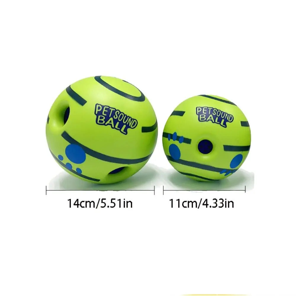 Pet Supplies Durable Dog Ball Interactive Bite-resistant Squeaky Dog Fun Sounds Wear-resistant Puppy Wrestling Pets Play