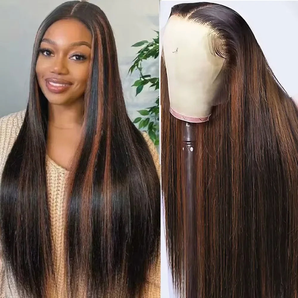 Straight HD Lace Front Wigs Human Hair FB30 13x4 13x6 Transparent Lace Frontal Wigs For Women Highlight Brazilian Lace Wigs