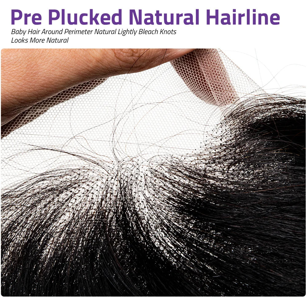Deep Wave Natural Colored Wigs HD Lace Wigs Brazilian Human Hair Lace Wigs 13x6 Transparent Lace Wigs 200 Density For Women