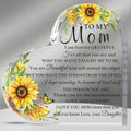 Mother's Day Gifts Birthday Gifts for Mom Bonus Mom Mother in Law from Daughters Son Meaningful Ideal Gifts Acrylic Heart