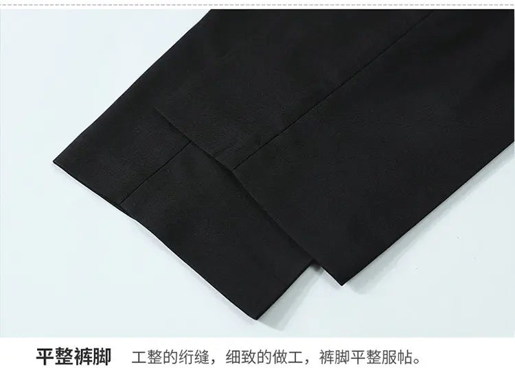 Men's suit for young and middle-aged business, casual, fashionable and stylish, stand-up collar single, Korean version of Zhongs