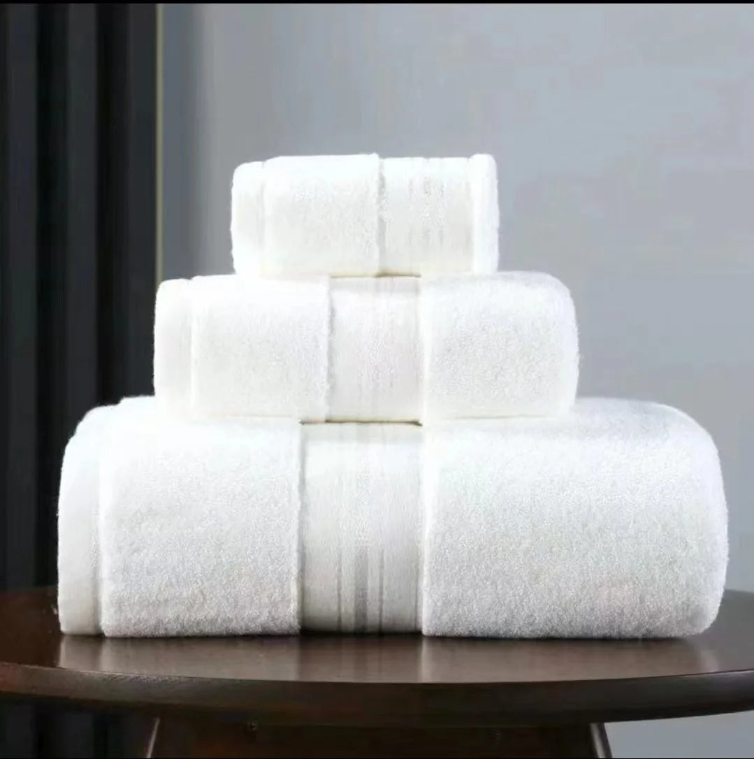 Bathroom Face Towel for Household 3 Towels Absorbent Towel Pure Cotton Quick Absorbent Soft Quick Dry Thickened Face Towel