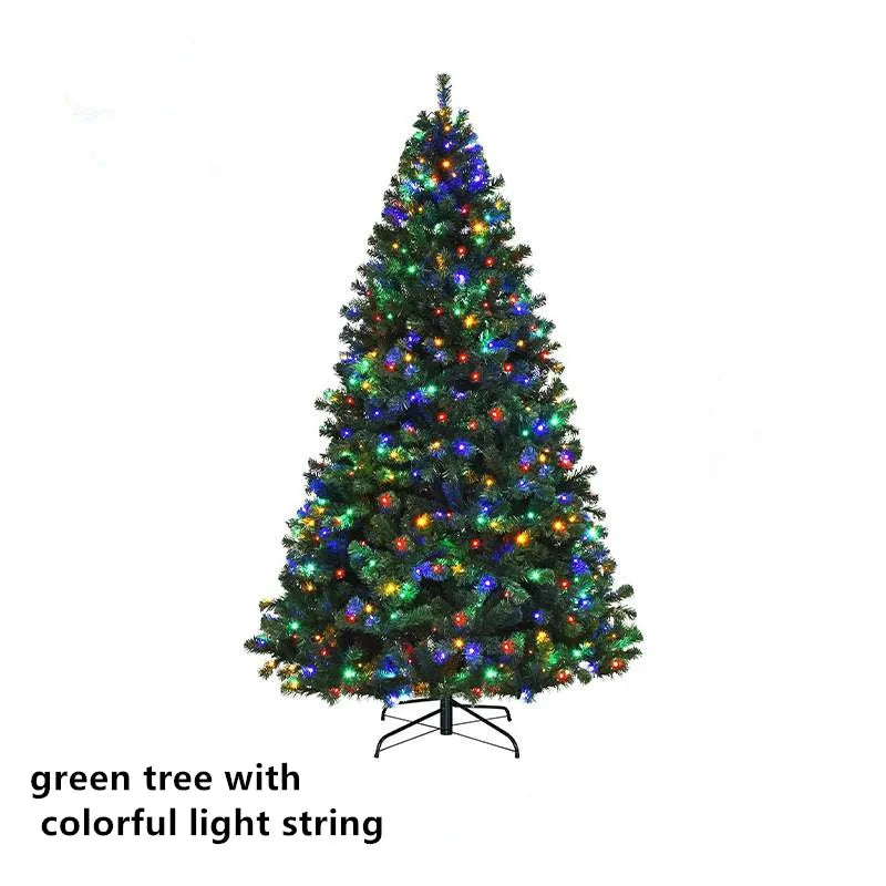 13ft Artificial Huge Christmas Tree , Snow Flocked Full Prelighted Xmas Tree with 2800 Branch Tips, 900 Incandescent Lights