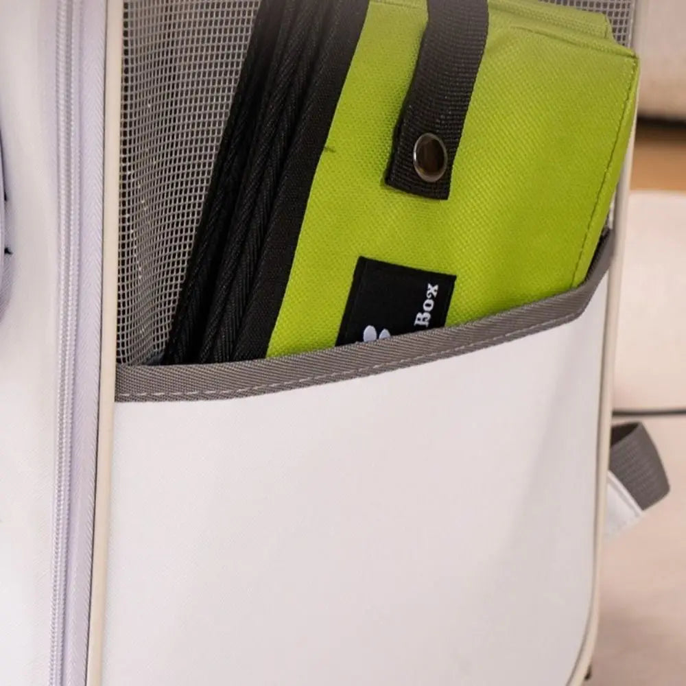 Easy To Clean Waterproof Portable Cat Litter Box Oxford Reusable Cat Toilet Tray Folding Pet Garbage Bin for Cats and Dogs