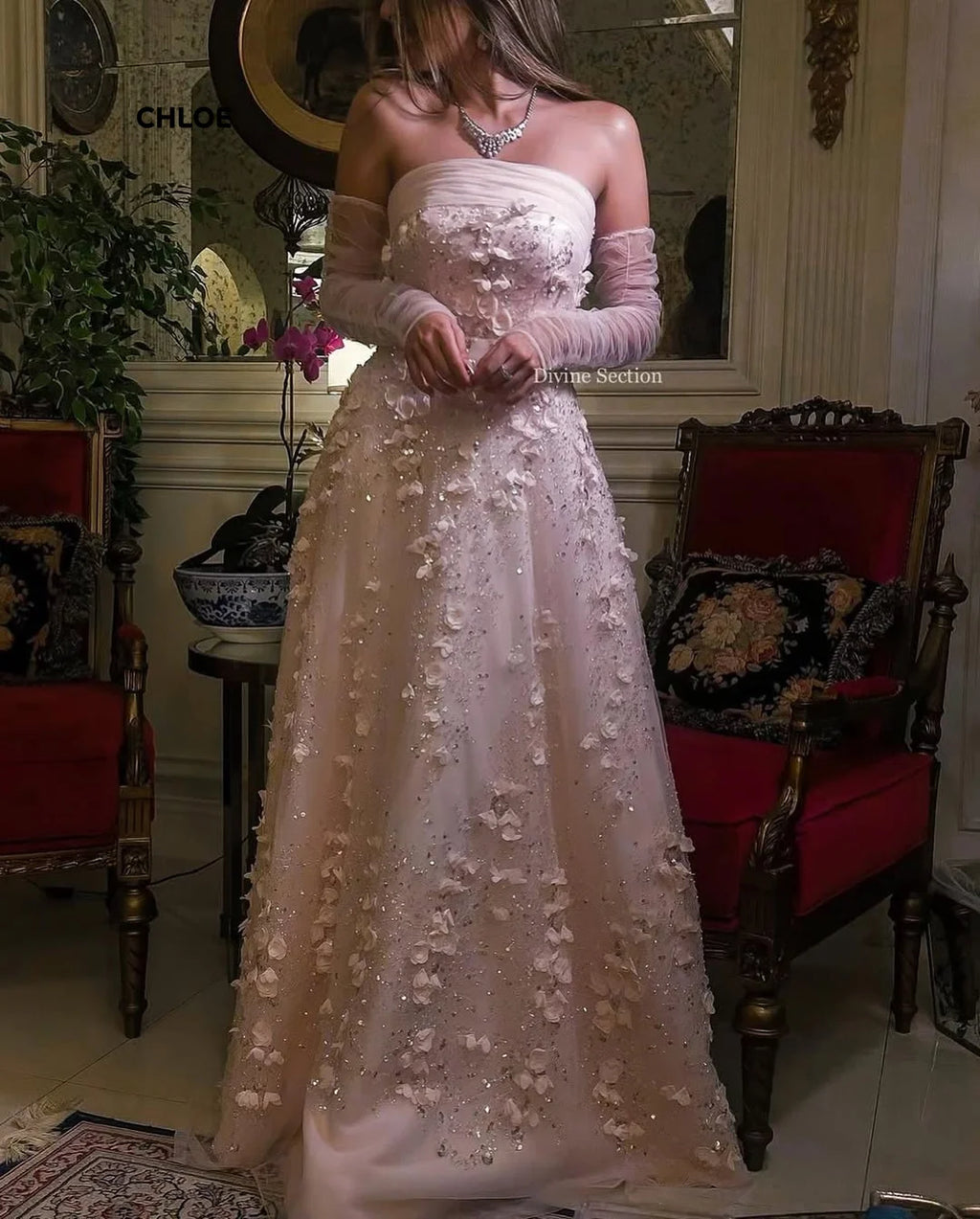 Off-shoulder Evening Dresses Woman Elegant Luxury 2025 Dresses for Special Occasions Custom Made Line A Short Sleeve Robe Soiree